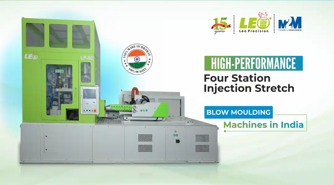 High-Performance Four Station Injection Stretch Blow Moulding Machines in India